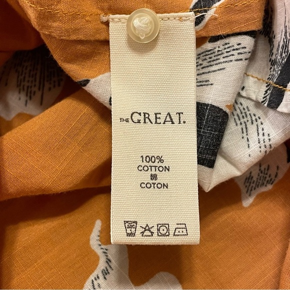 THE GREAT. NWOT Derby Midi Dress in Amber Antique Floral - Picture 8 of 9